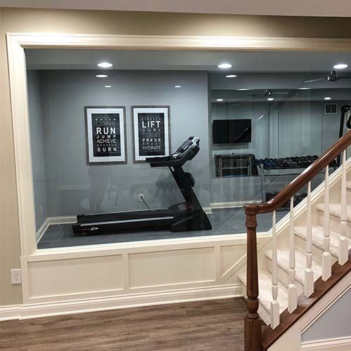 Image showcasing Elevate Your Home with Luxury Basement Exercise Room Remodel - Buckeye ...